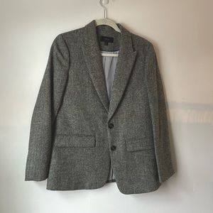 Barely worn, J. Crew women’s herringbone blazer, size 4.